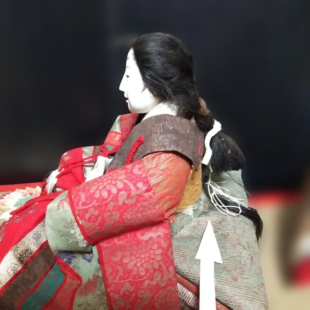 明治雛人形　親王飾り　古い雛人形