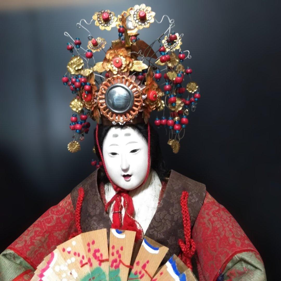 明治雛人形　親王飾り　古い雛人形