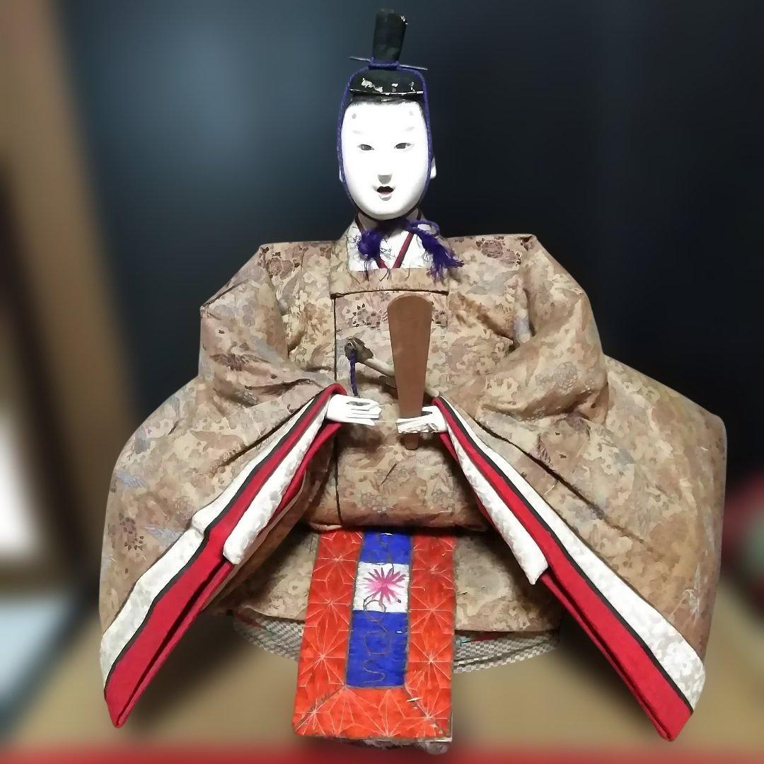 明治雛人形　親王飾り　古い雛人形