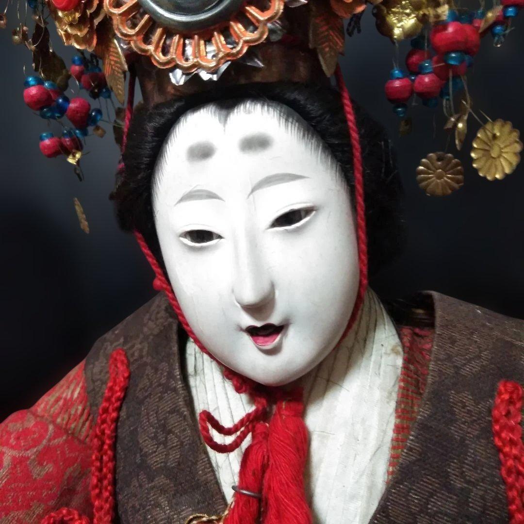 明治雛人形　親王飾り　古い雛人形