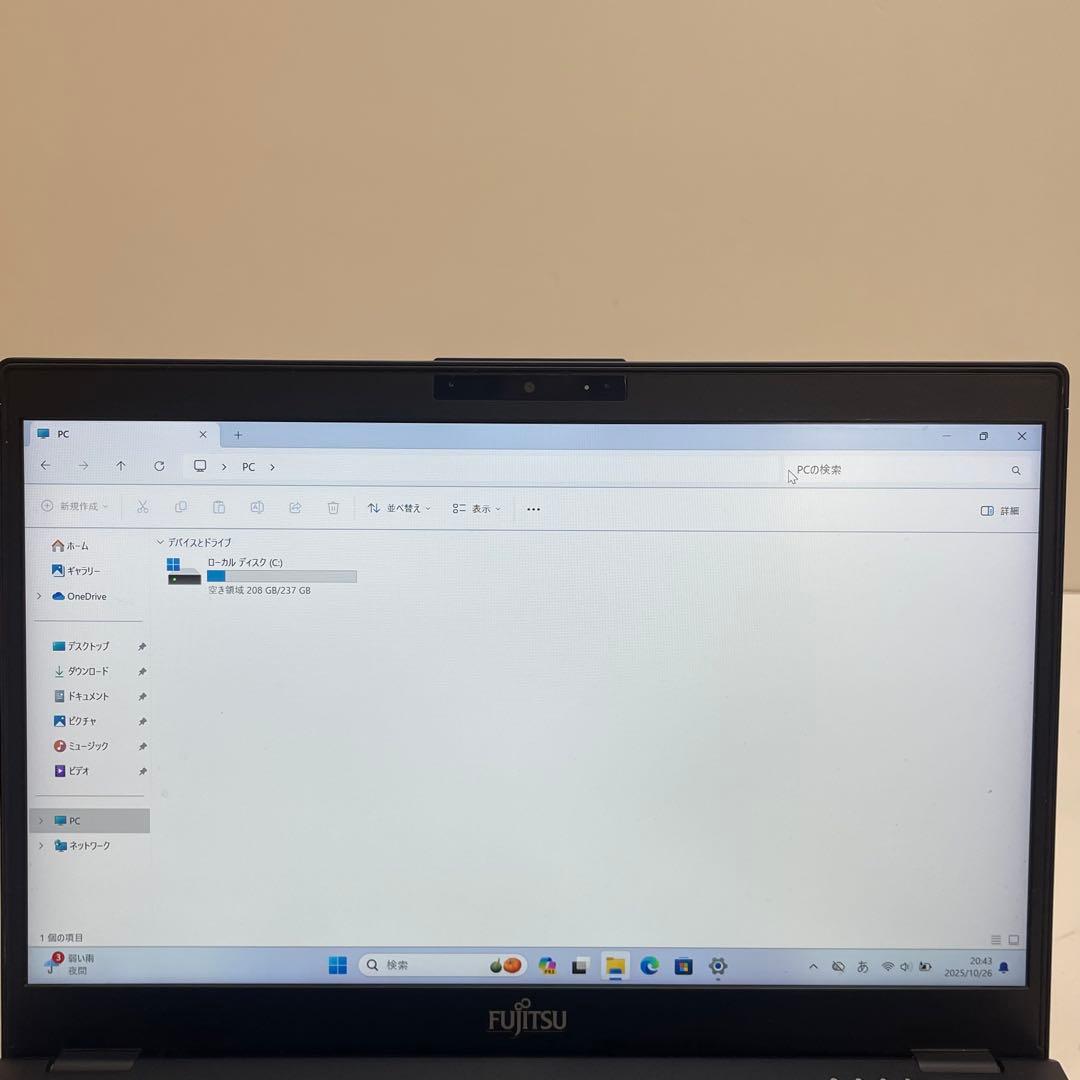 #379 富士通 LIFEBOOK U939/A i5-8365U 8GB