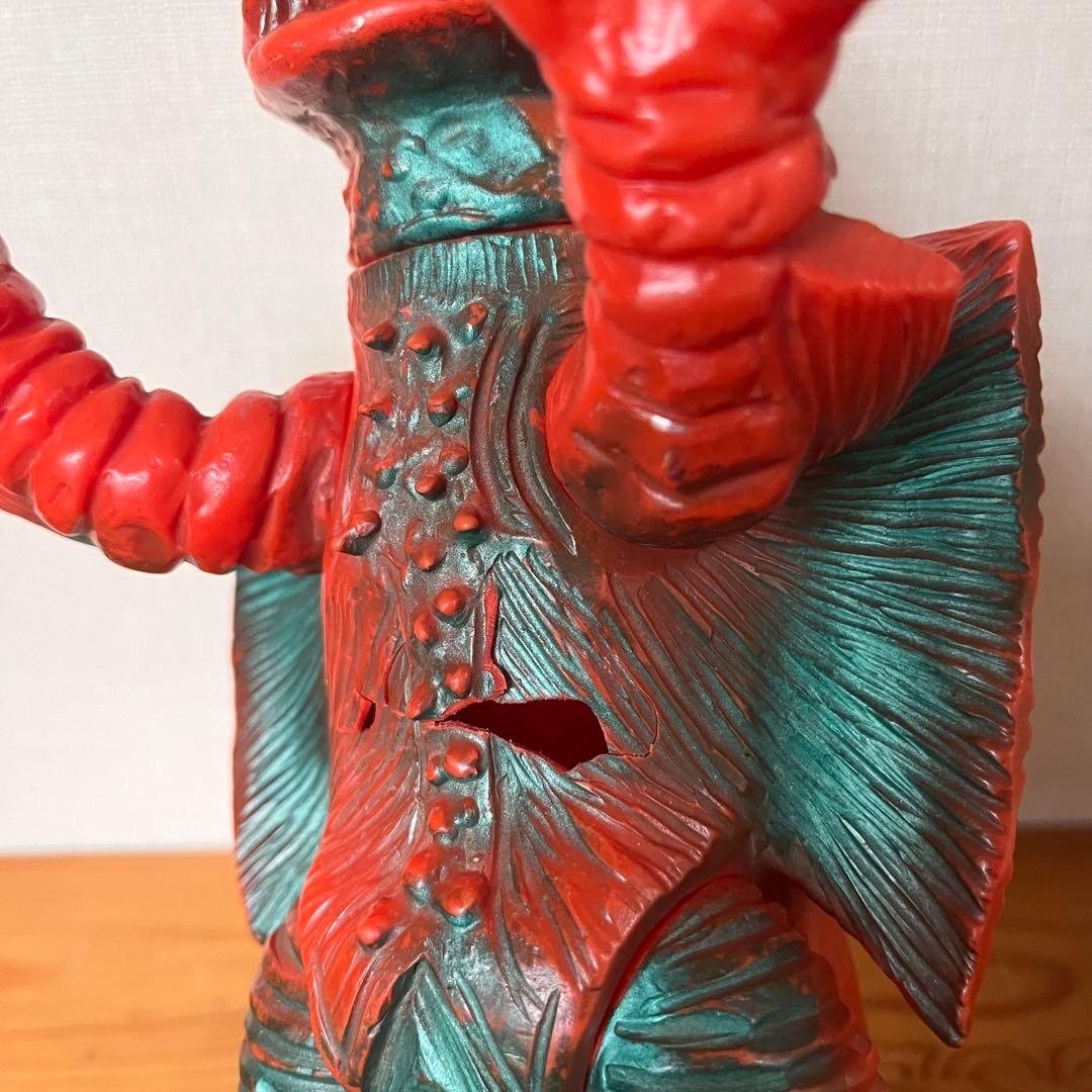 ブルマァク　当時物　ソフビ　ウルトラセブン　ガンダー 1969年 怪獣 円谷プロ