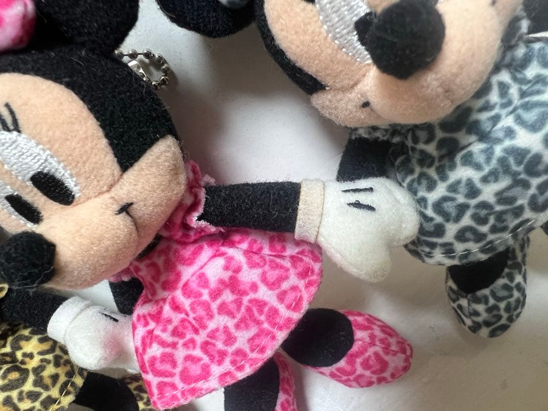 最終値下げ【レア】ミニーマウス ぬいぐるみバッジ3体セット