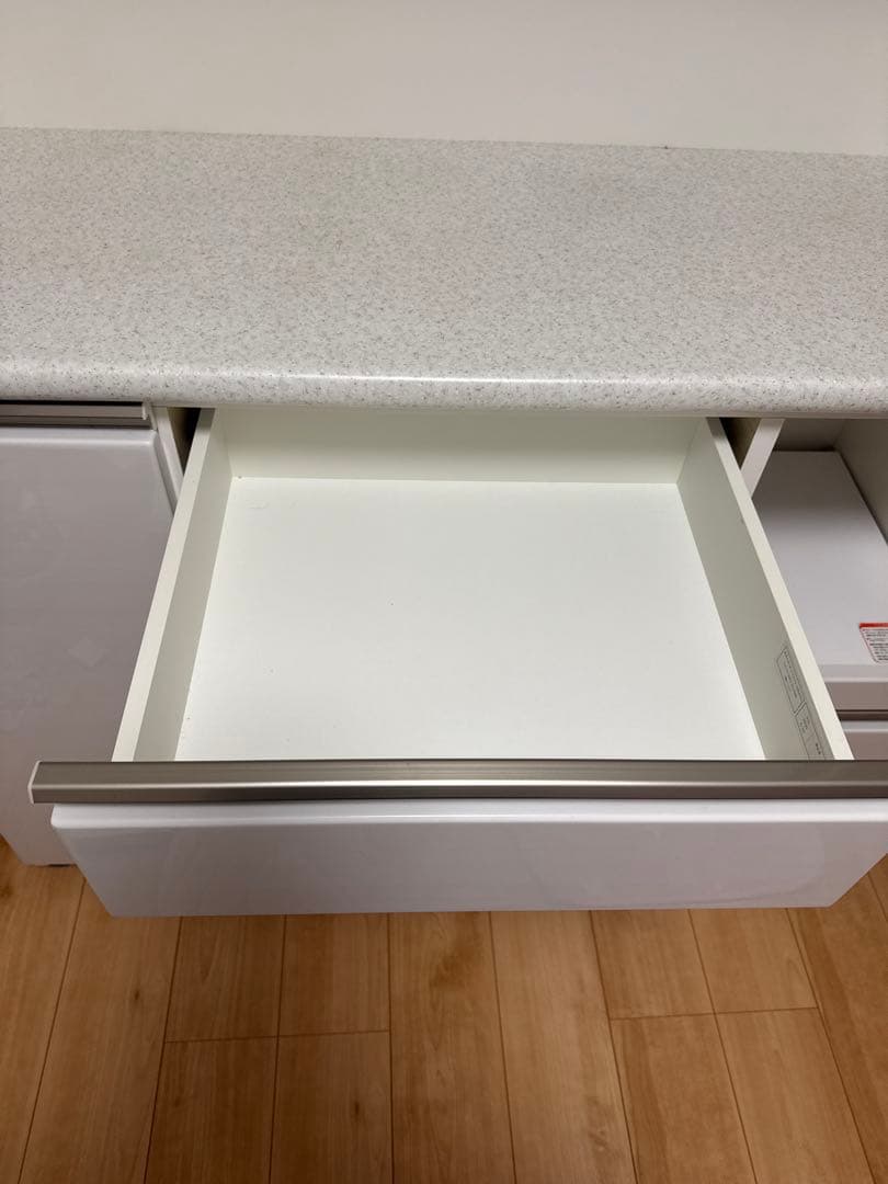 N*c様 ニトリ　キッチンボード (アルミナ2 120KB WH)