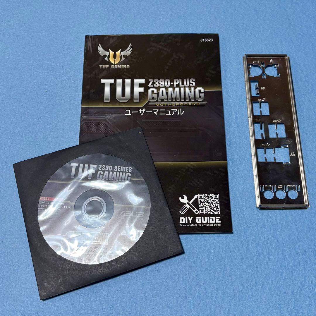 ASUS TUF Z390-PLUS GAMING ATXマザーボード