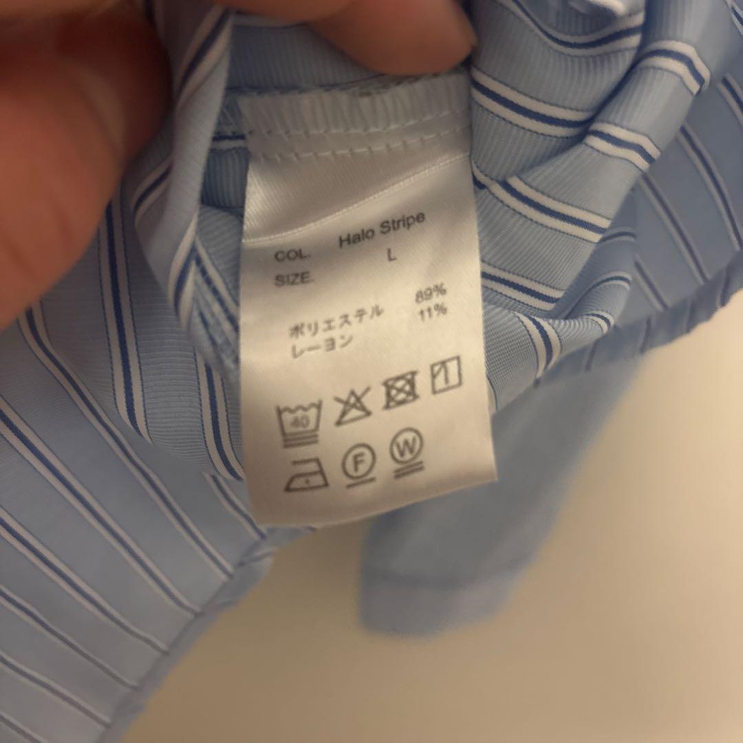 ずとまよ Striped Shirts (Halo Stripe) L