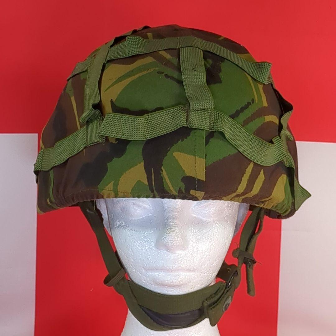 イギリス軍MK6ヘルメット DPM&MTPパターンカバー付