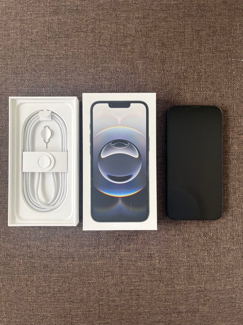 即日発送！美品！完品！iPhone16e 128GB ブラック SIMフリー