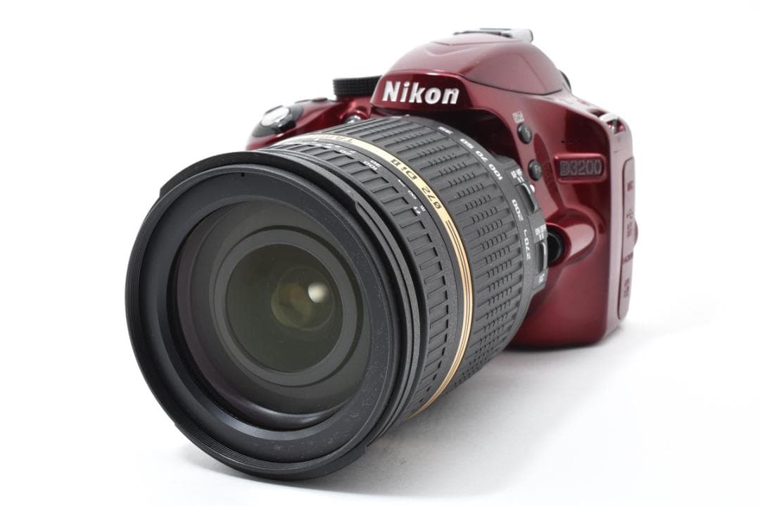 ■美品■ Nikon D3200 18-270 TAMRONレンズセット レッド
