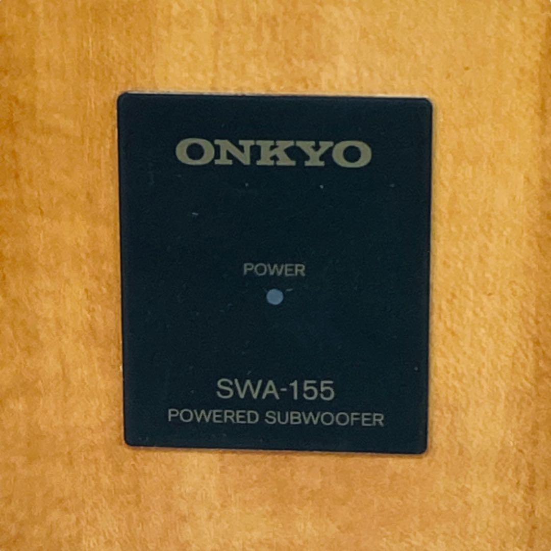 セット品ONKYO アンプ&ウーハー&リモコンPR-155AX SWA-V20X