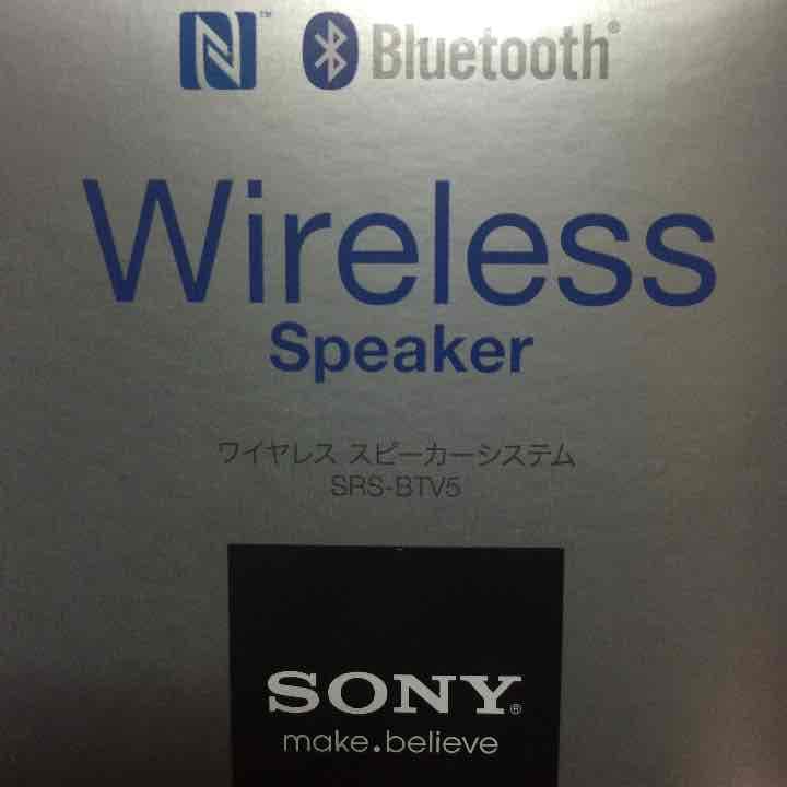 SONYワイヤレススピーカーSRS-BTV5