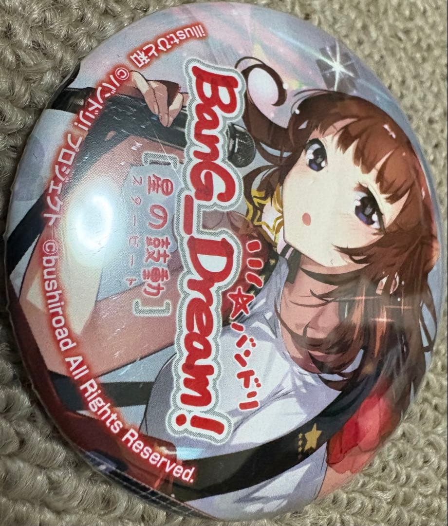 Bang_Dream! バンドリ　缶バッジ　星の鼓動
