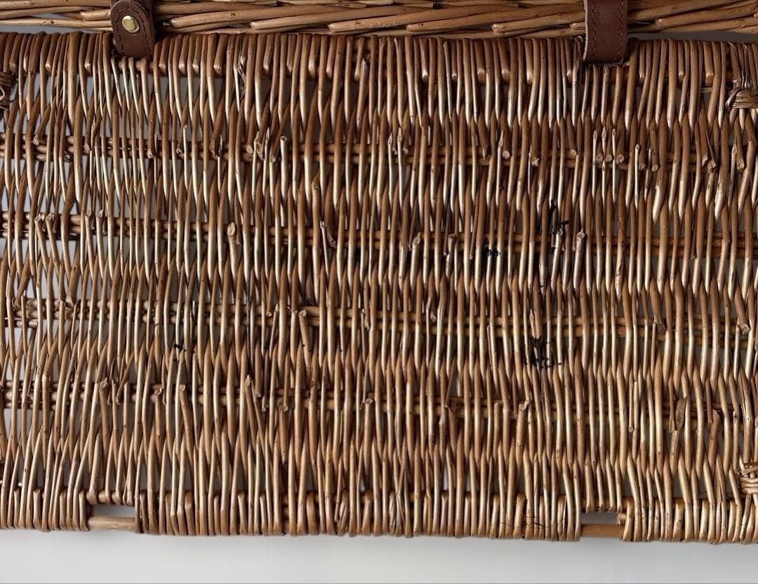 （美品）F&M フォートナム&メイソン ラタンバスケット