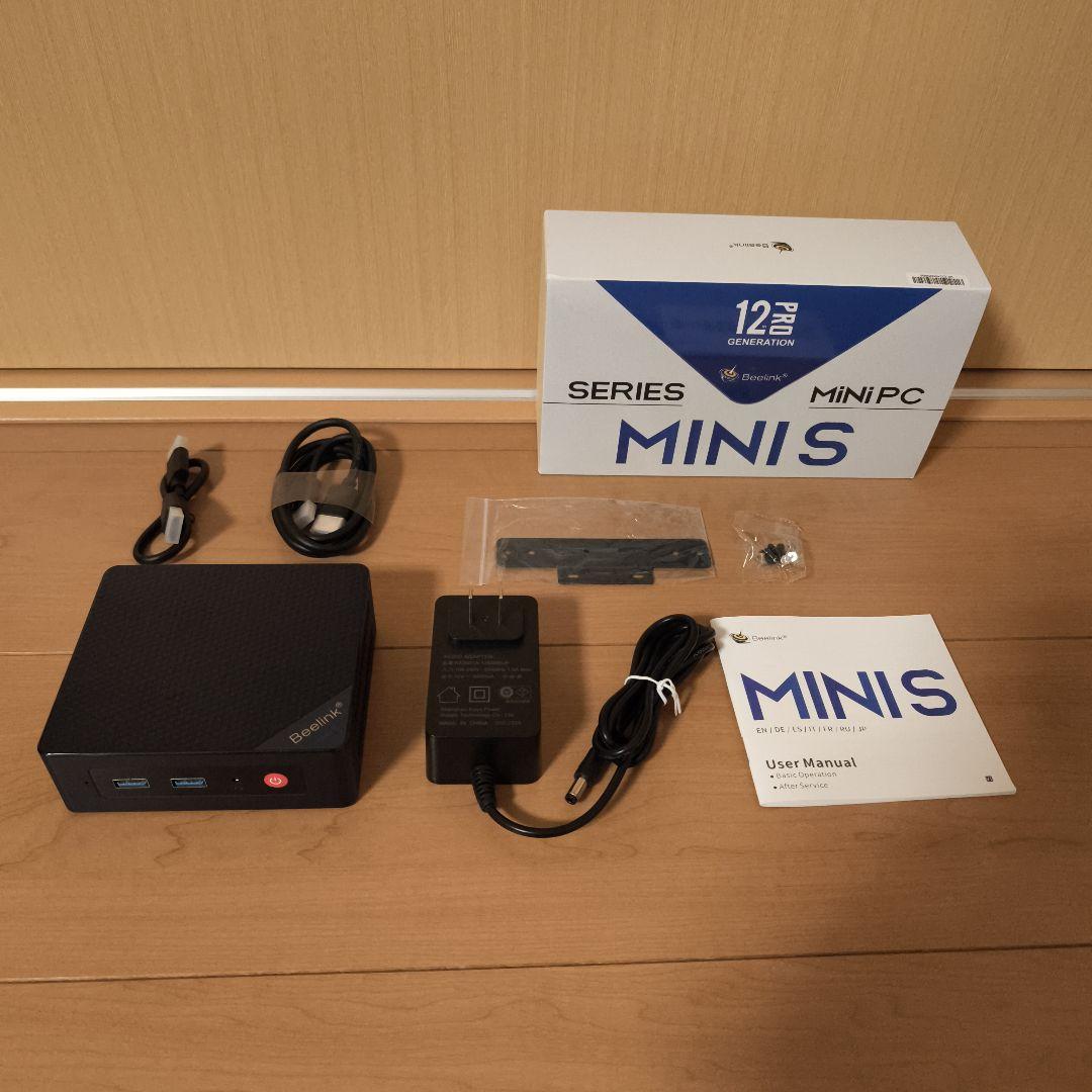 【美品】Beelink MINIS ミニPC Intel N100