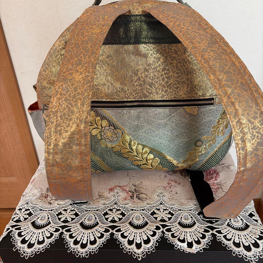 帯リメイクリュック 1-46