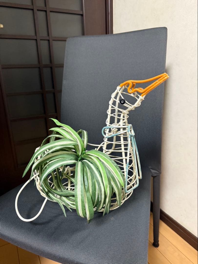 アヒル型玉子入れ　アンティーク