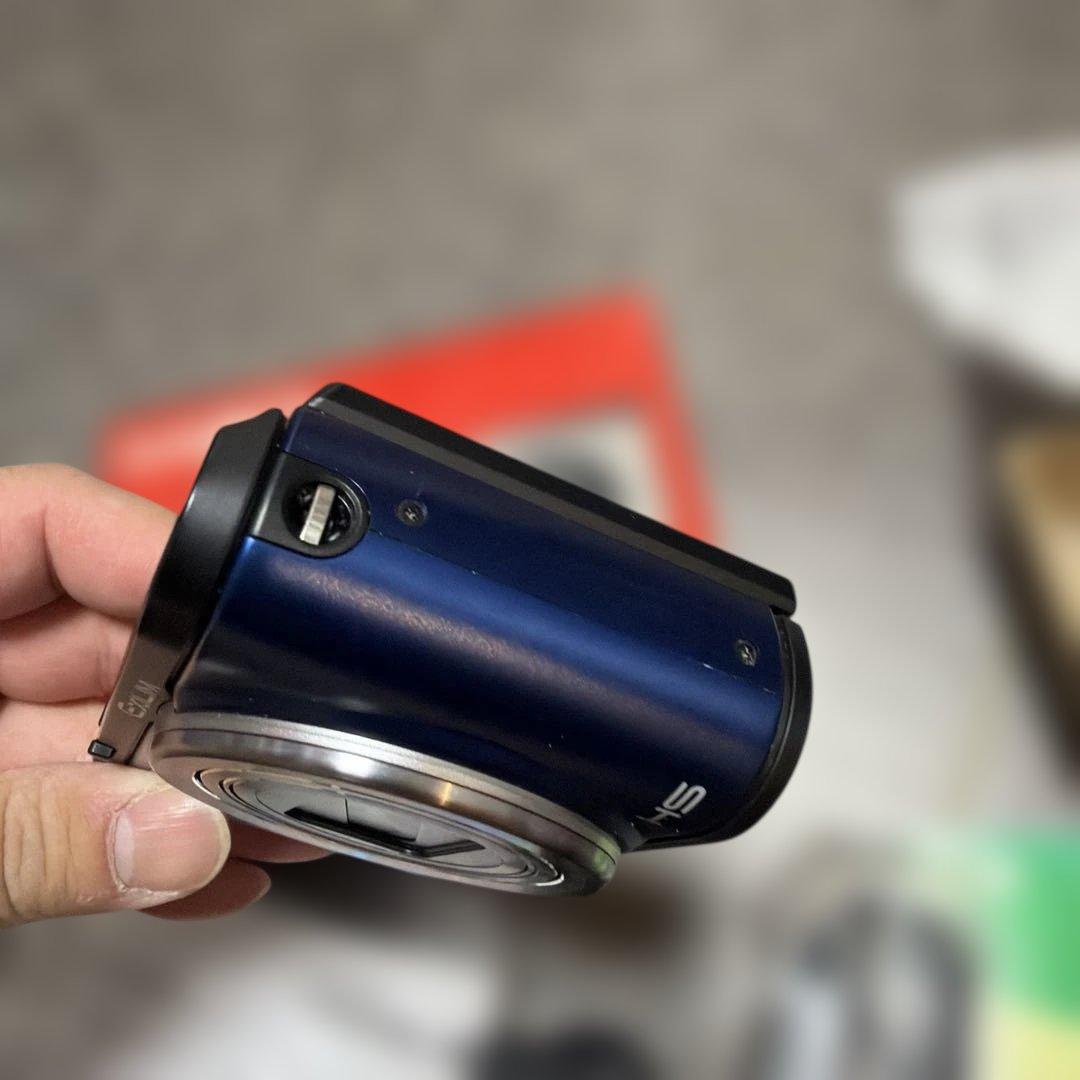 【美品 動確済】 CASIO EXILIM EX-ZR1600 ブルー　青