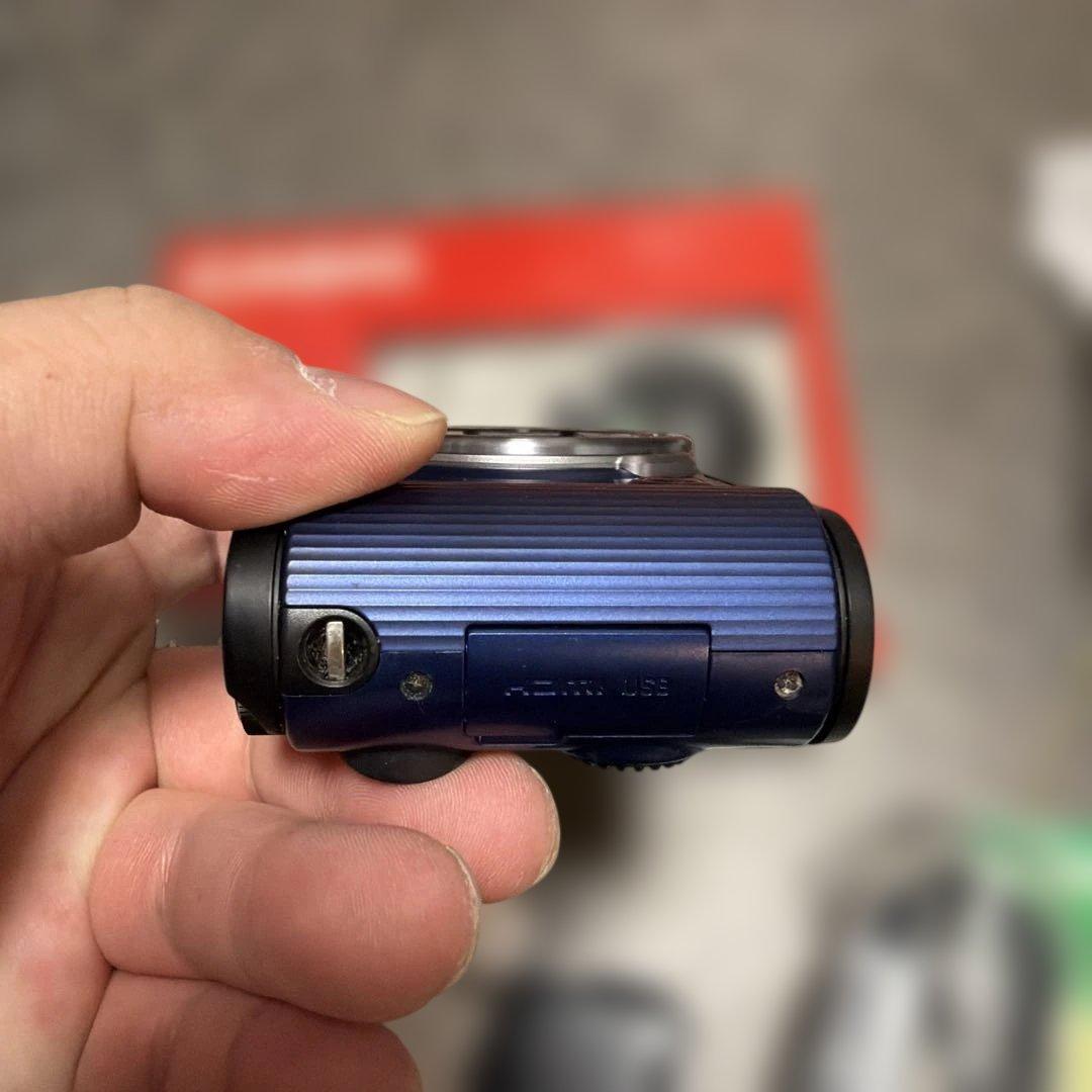 【美品 動確済】 CASIO EXILIM EX-ZR1600 ブルー　青