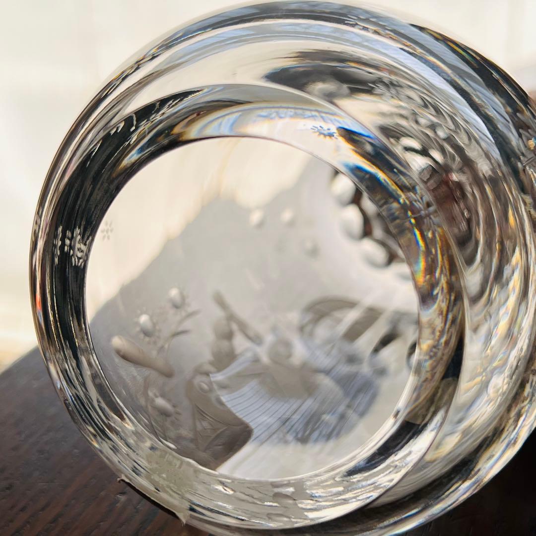 マイセン クリスタル さる 猿 花瓶 フラワーベース