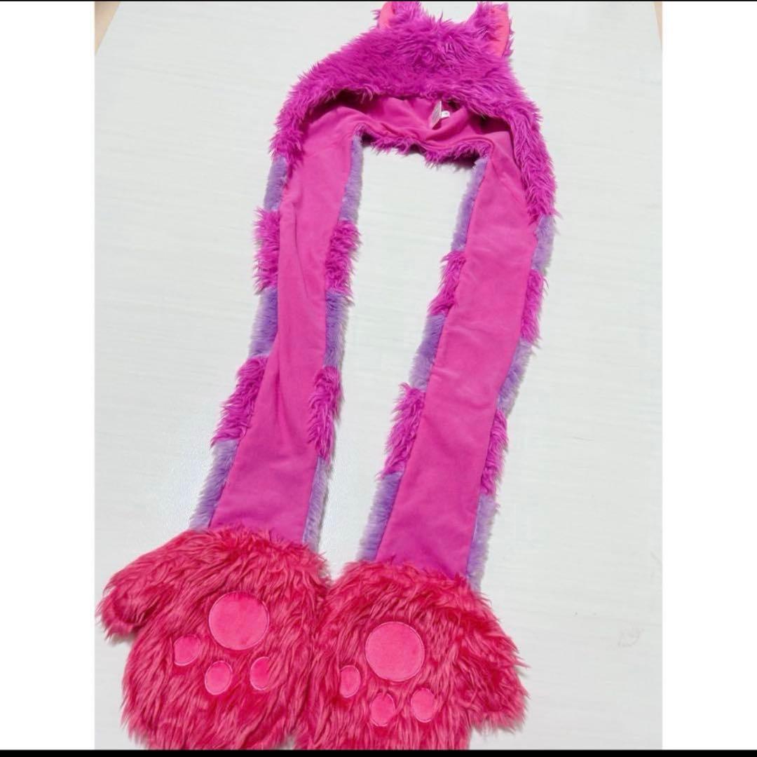 【美品❣️】ディズニー　チェシャ猫　ファンキャップ　高校