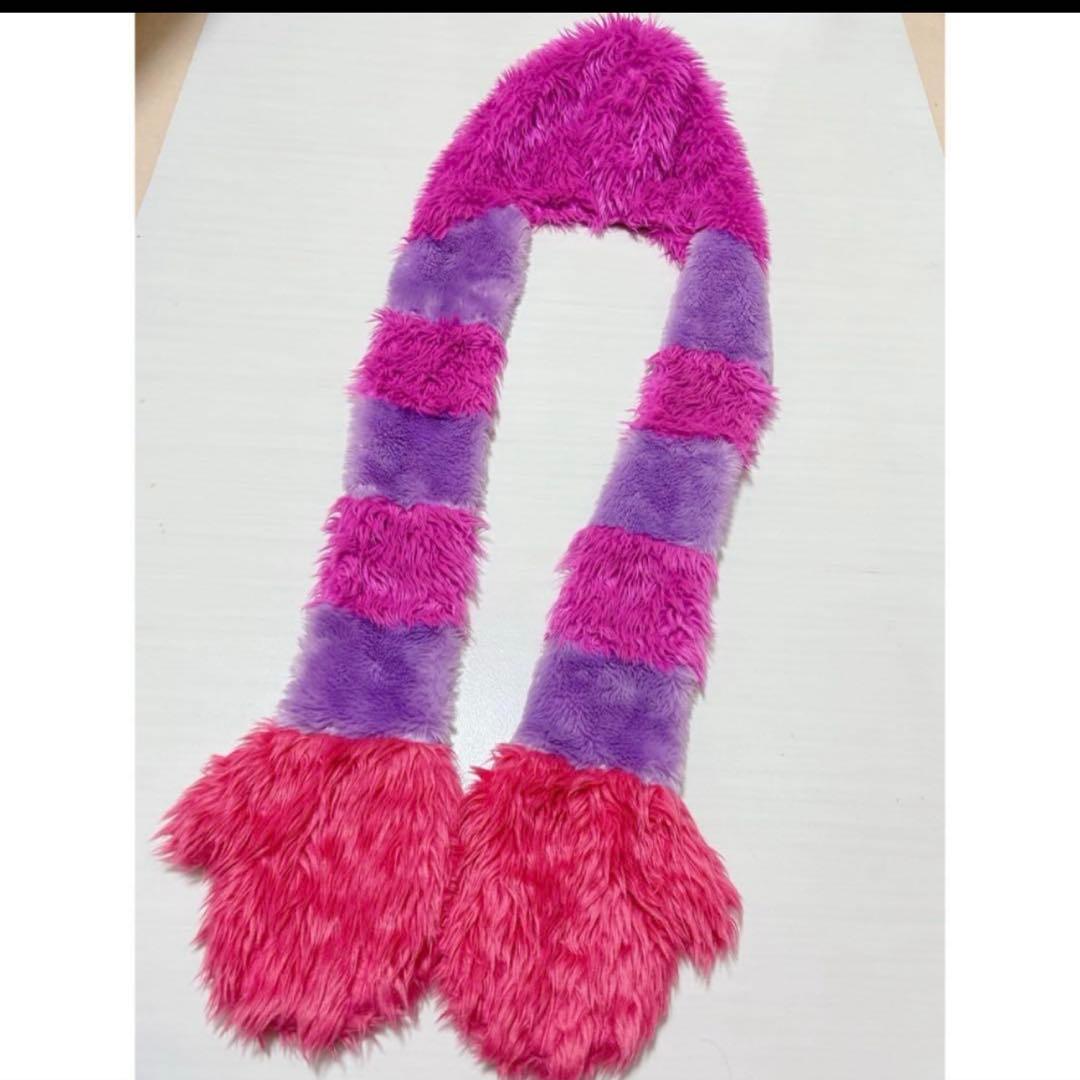 【美品❣️】ディズニー　チェシャ猫　ファンキャップ　高校