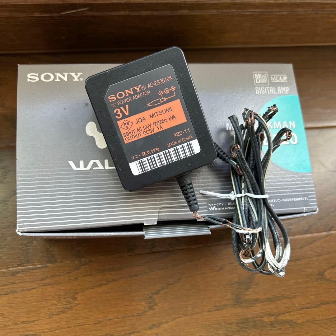 SONY MD WALKMAN MZ-E520 本体 イヤフォン付き