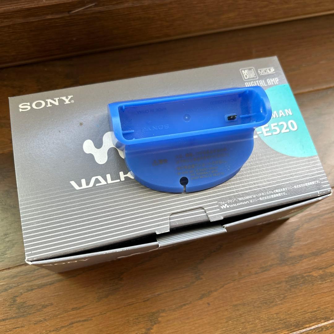 SONY MD WALKMAN MZ-E520 本体 イヤフォン付き