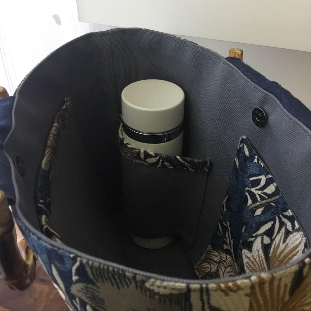 ウィリアムモリス♣︎クリサンティマム♣︎ハンドメイドバッグ