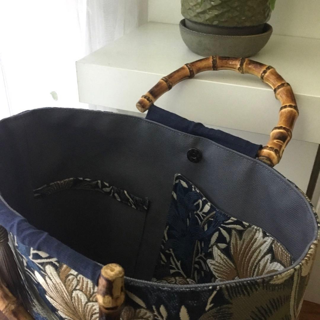 ウィリアムモリス♣︎クリサンティマム♣︎ハンドメイドバッグ