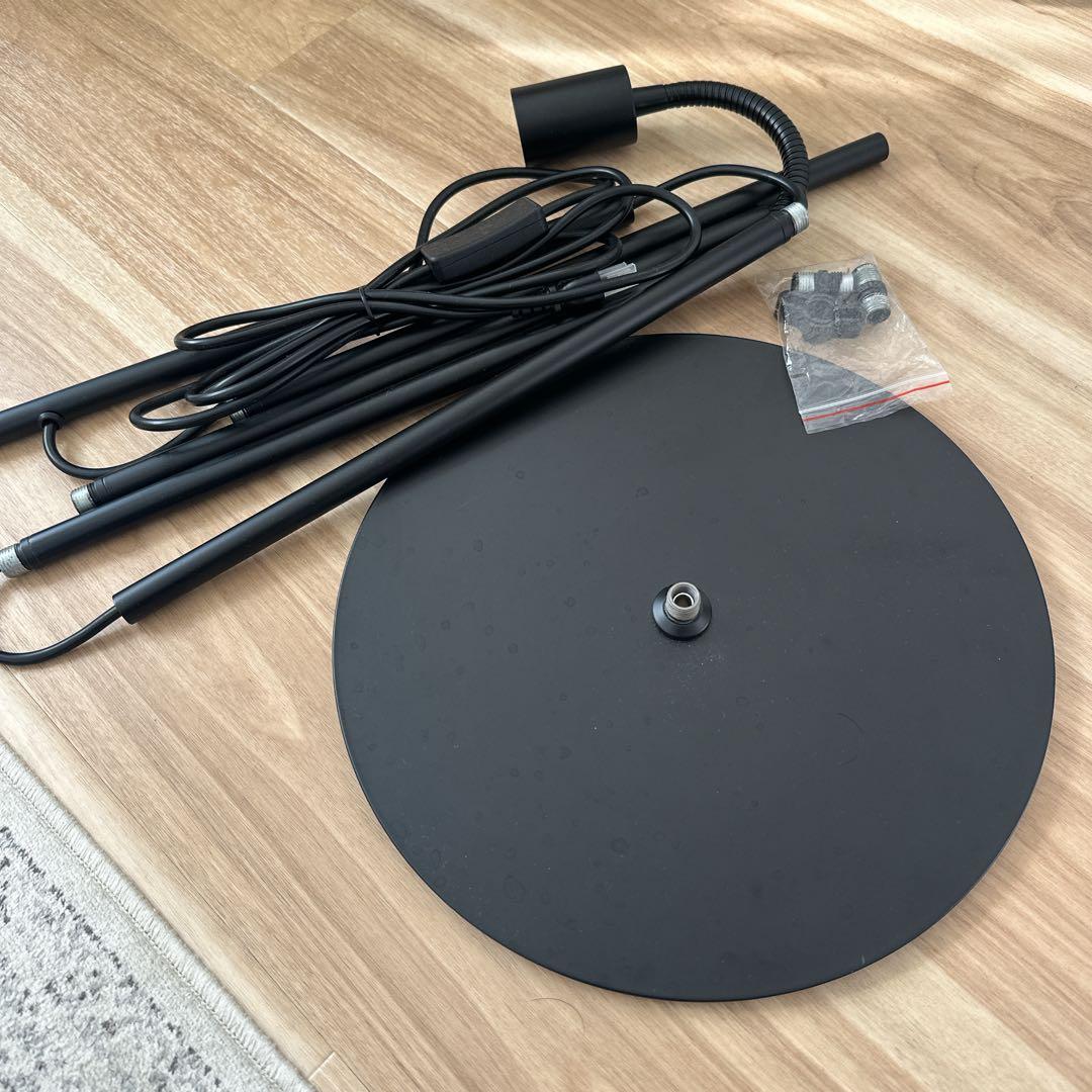 ＢＡＲＲＥＬ　フレキシブルアームスタンド　ブラック　Ｅ２６口金　ソケット