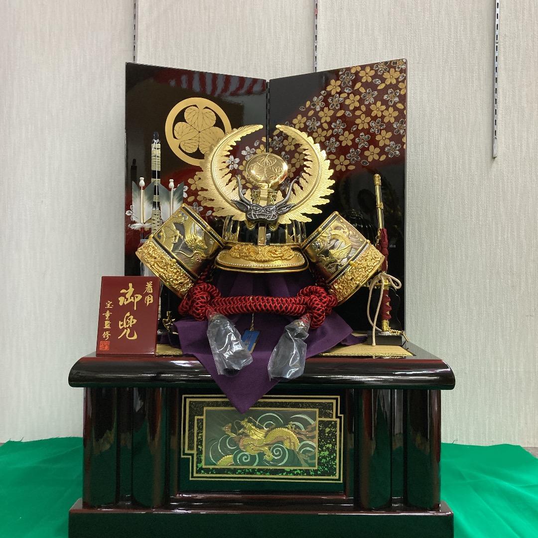 専用ページ　F6 特別価格！着用兜　徳川兜飾り　五月収納兜　かぶれる兜