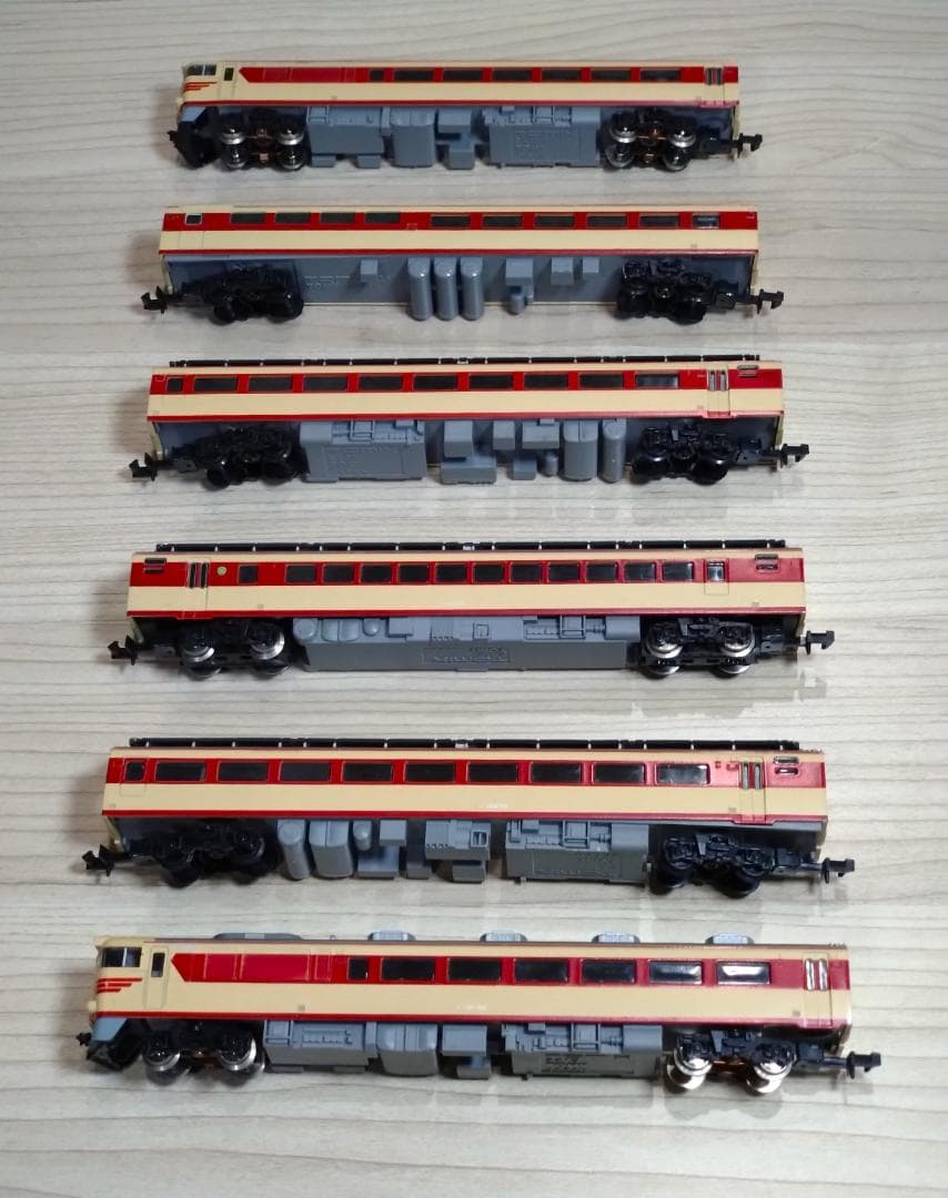 Nゲージ　TOMIX　国鉄181系ディーゼル動車　6両セット
