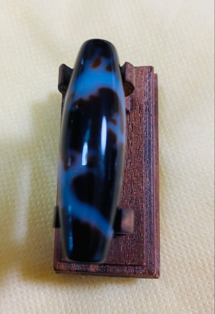 《チベット天珠》龍上観音天珠