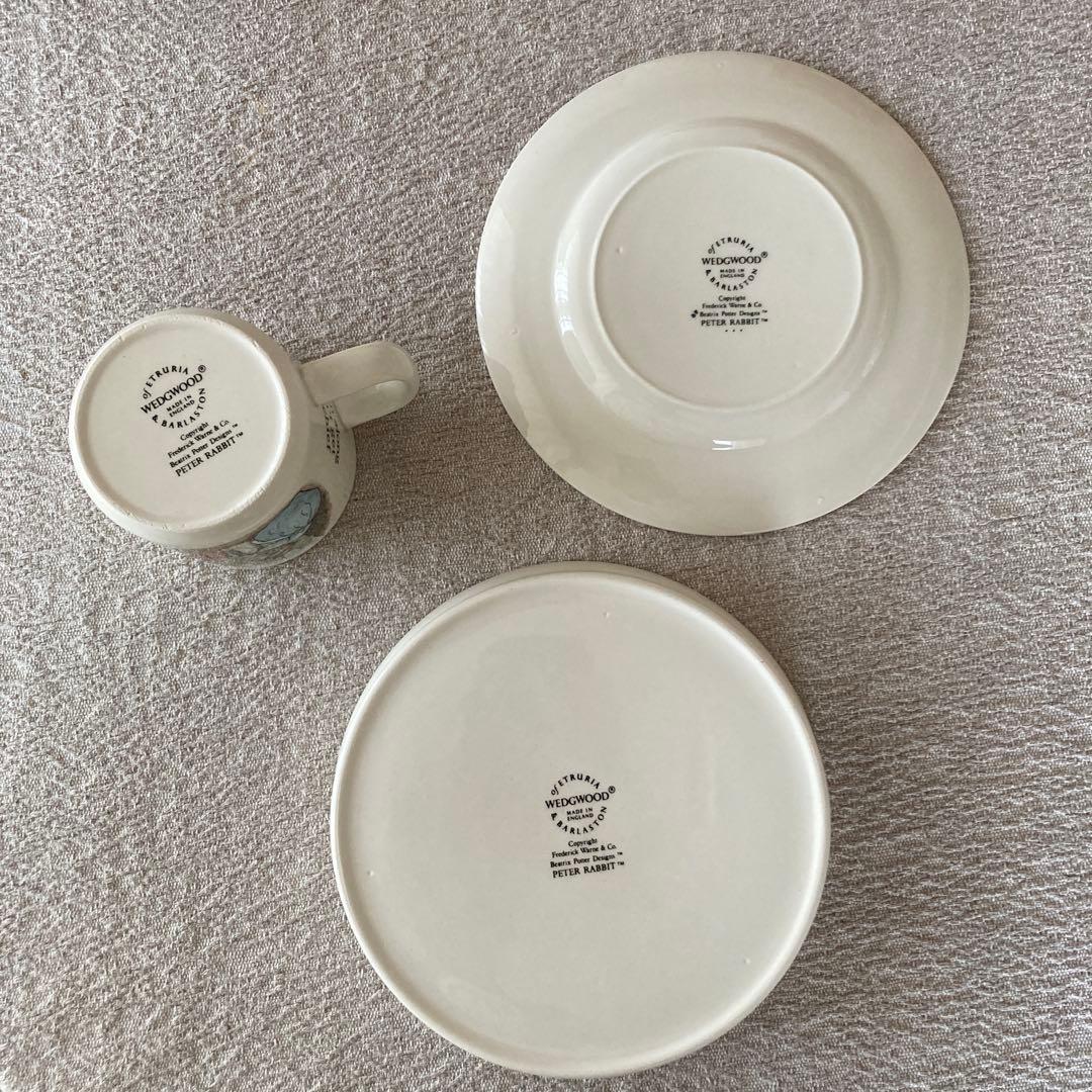 ピーターラビットPeter rabbit チルドレンセット　旧刻印