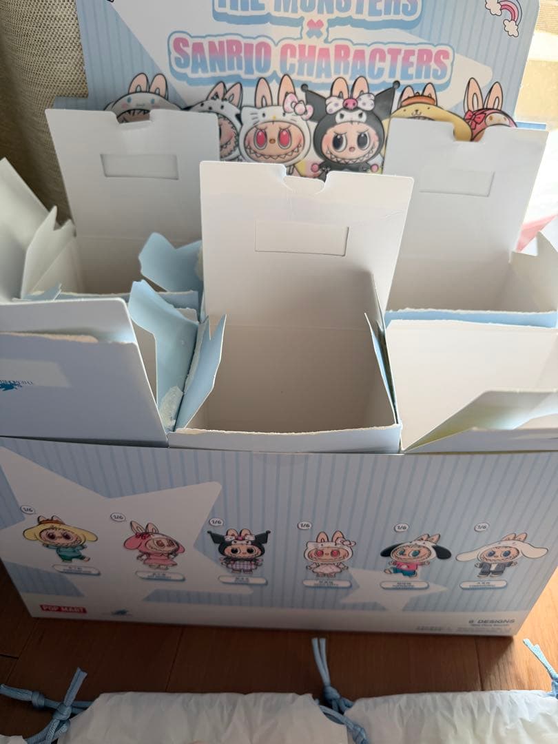THE MONSTERS×Sanrioラブブ×サンリオ アソートボックス 6個入