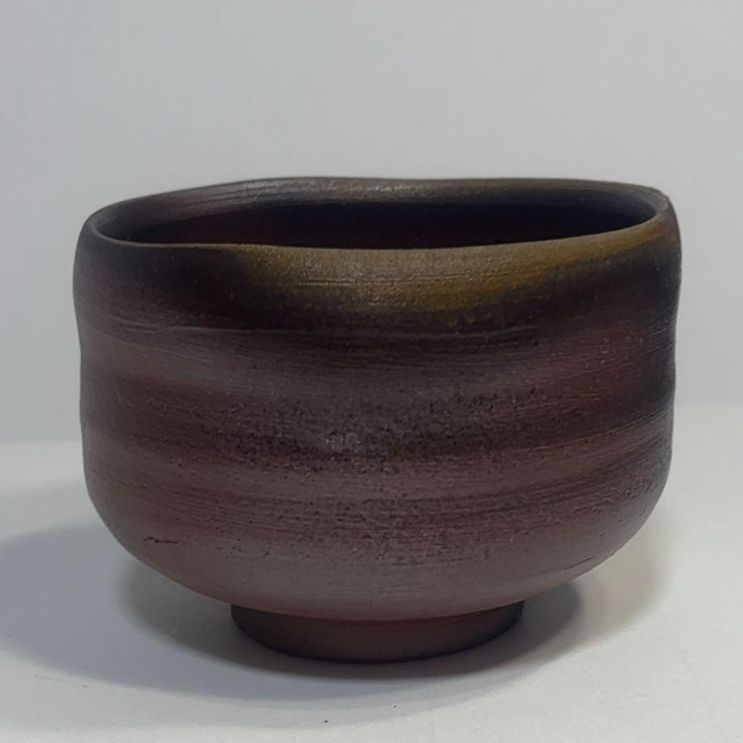 超美形備前焼作家　三村陶伯作茶碗