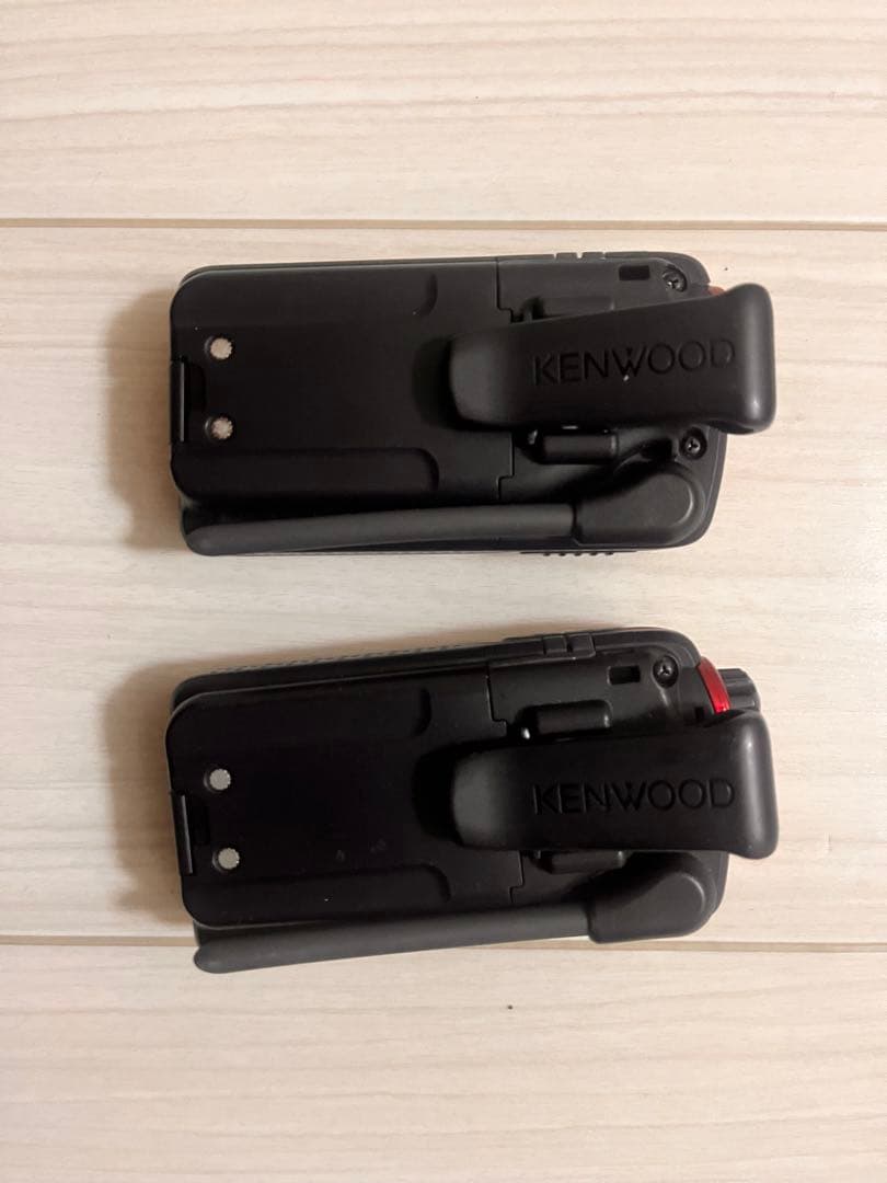 （使用時間5時間）KENWOOD UBZ-LS20 トランシーバー 2台セット