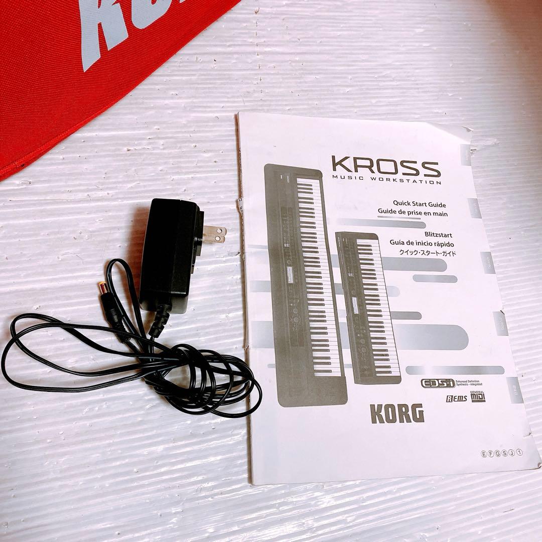 KORG KROSS-88 シンセサイザー　ケース付き