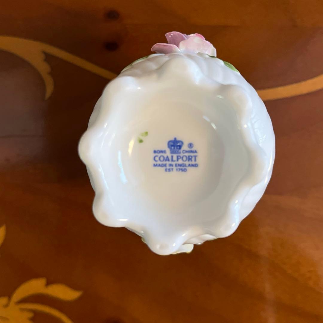 COALPORT コールポート フラワーベース バラ イギリス製　ロンドン