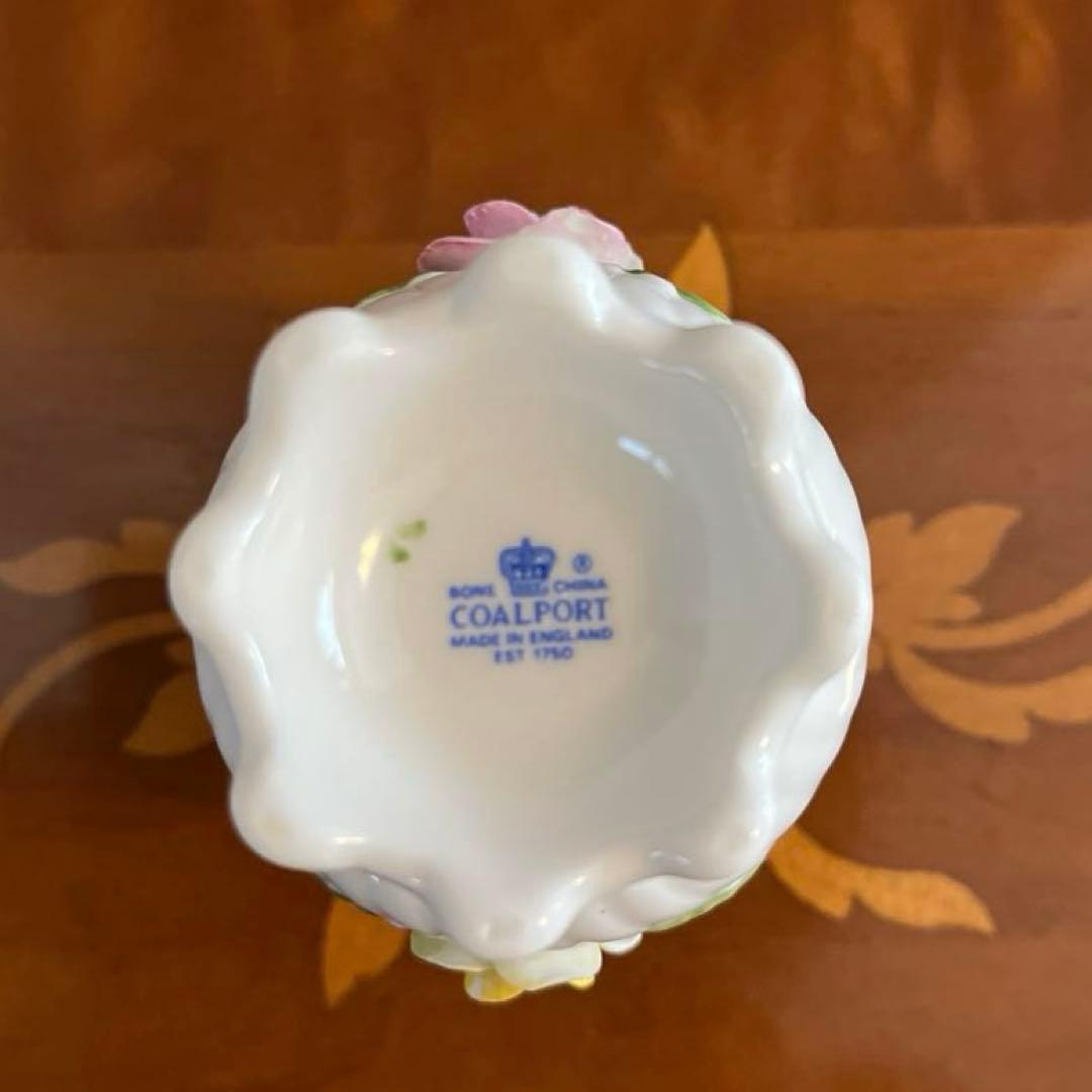 COALPORT コールポート フラワーベース バラ イギリス製　ロンドン