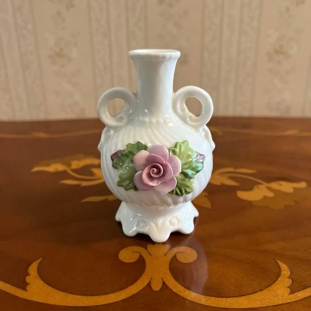 COALPORT コールポート フラワーベース バラ イギリス製　ロンドン