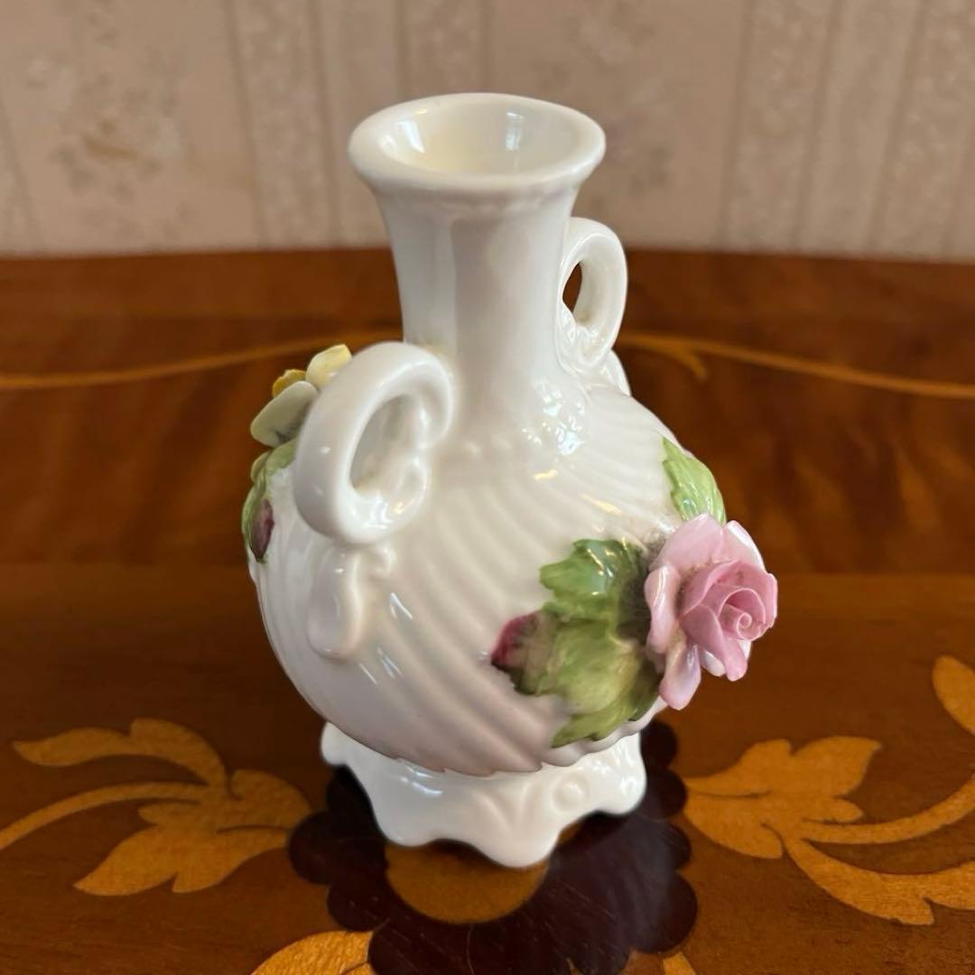 COALPORT コールポート フラワーベース バラ イギリス製　ロンドン