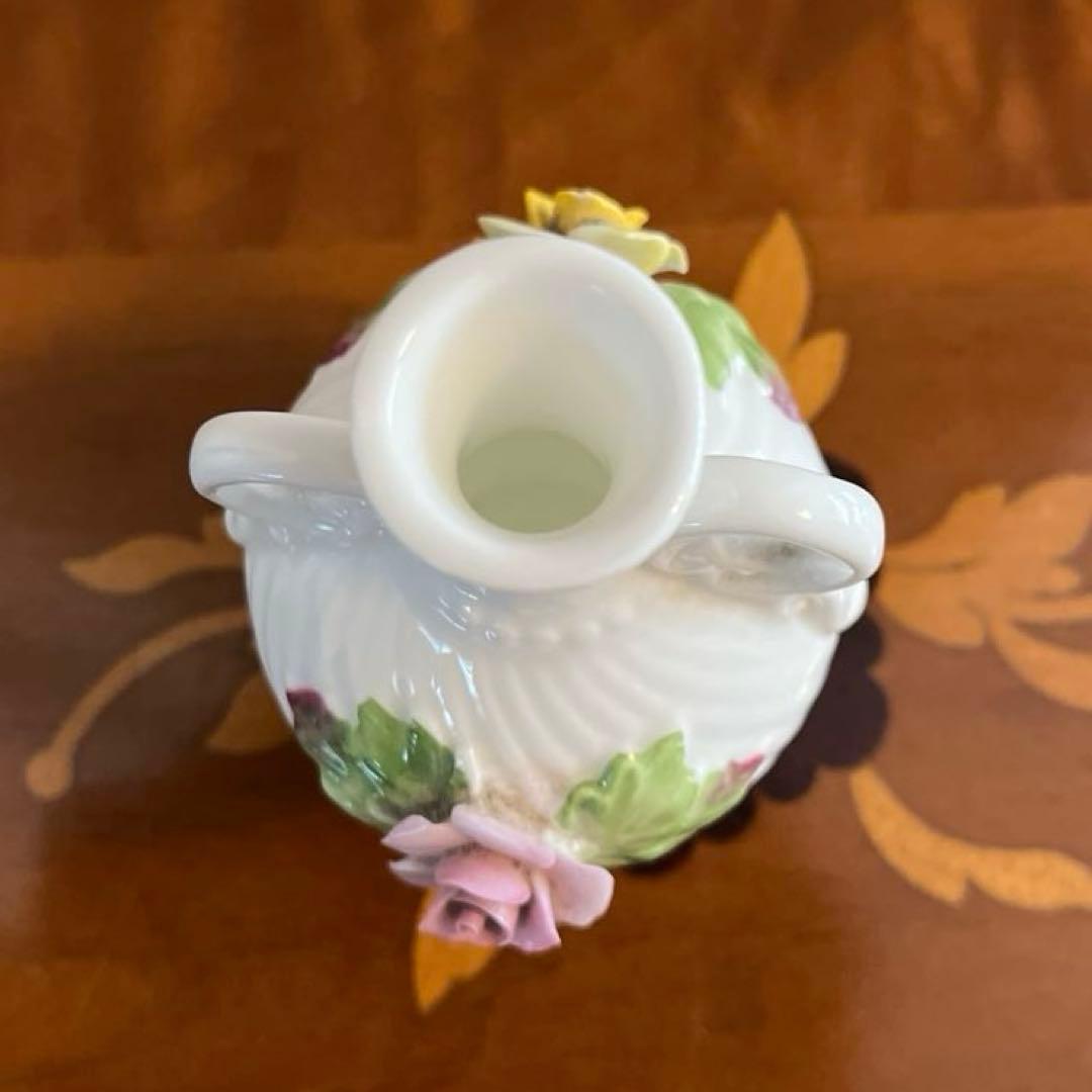 COALPORT コールポート フラワーベース バラ イギリス製　ロンドン