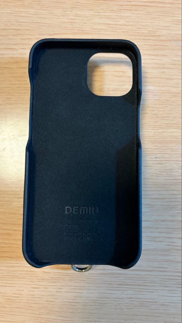 DEMIU デミュウ iPhone14用 ケース ブラック