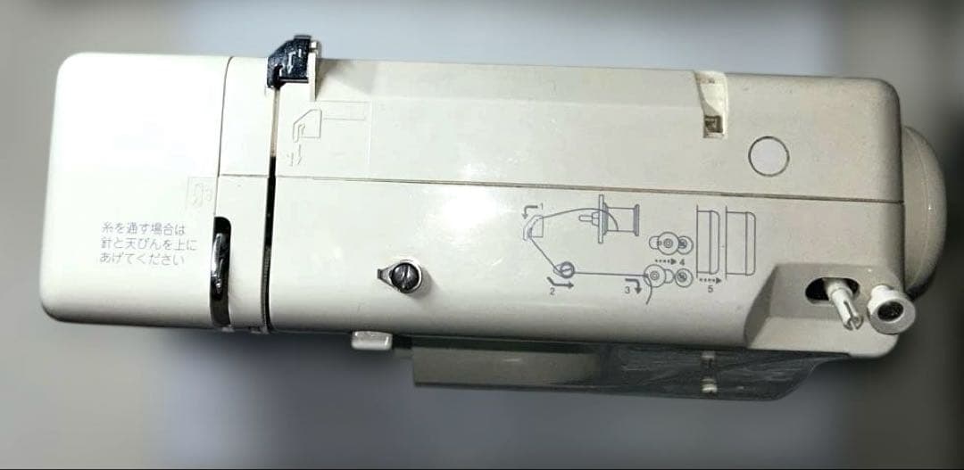 【現品限り】ジャノメ コンパクト電動ミシン本体 N-405 ロックカッター内蔵