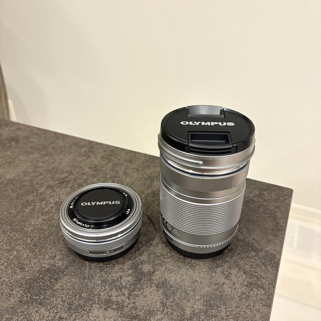【美品】OLYMPUS PEN E-PL10 ダブルズームキット ホワイト