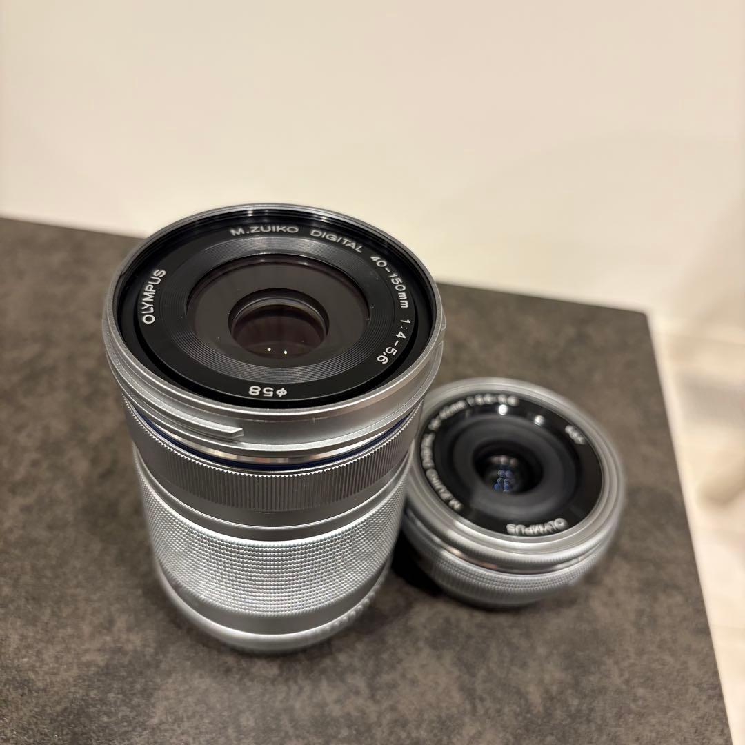 【美品】OLYMPUS PEN E-PL10 ダブルズームキット ホワイト