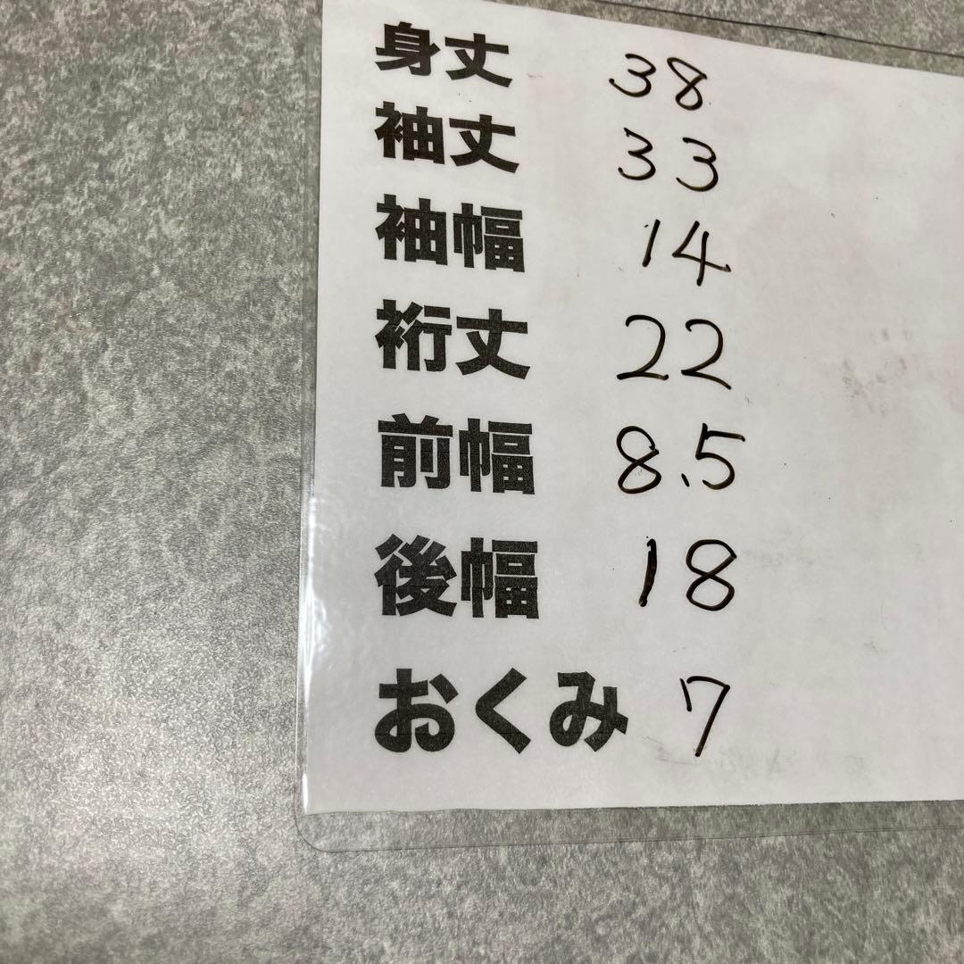 12号比翼仕立て市松人形着物
