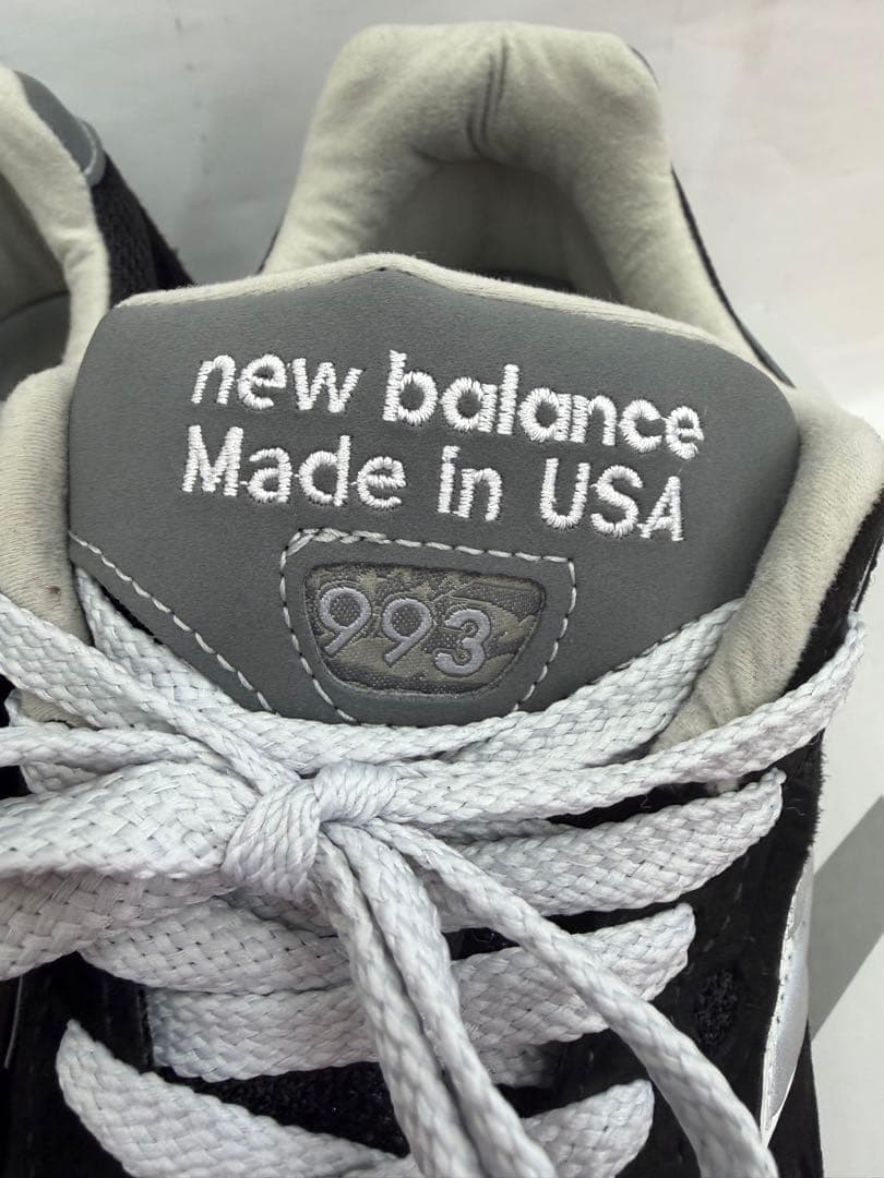 New Balance 993 ブラック/グレー MADE IN U.S.A