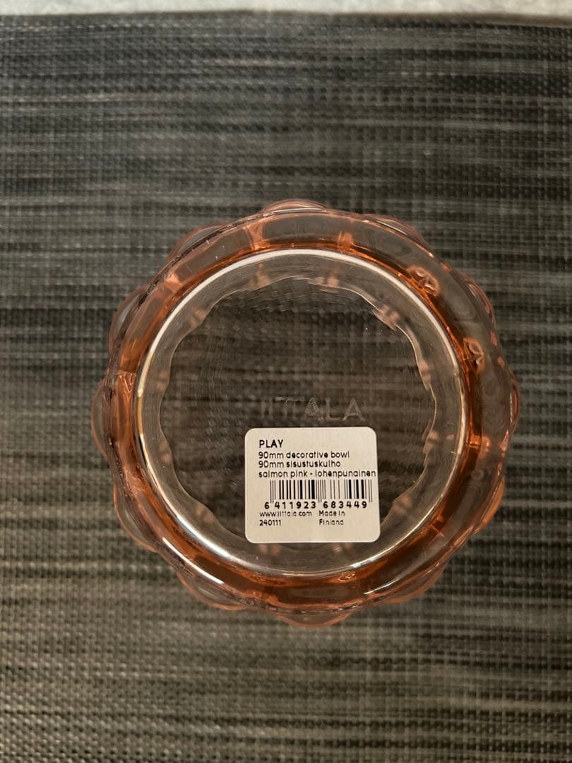 【未使用】イッタラ　プレイ　フラワーベース　デコレーティブボウル ３点セット